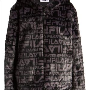 FILA FAUX FUR HOODIE